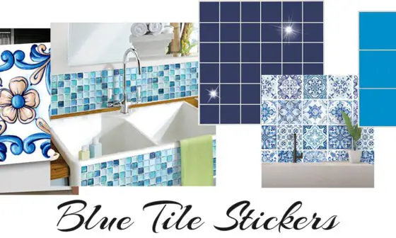 Blue Tile Stickers