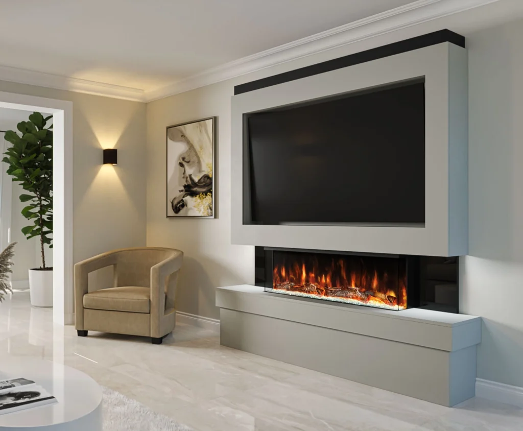 Best Electric Fires For Media Wall