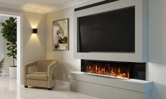 Best Electric Fires For Media Wall