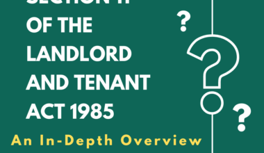 Section 11 of the Landlord and Tenant Act 1985