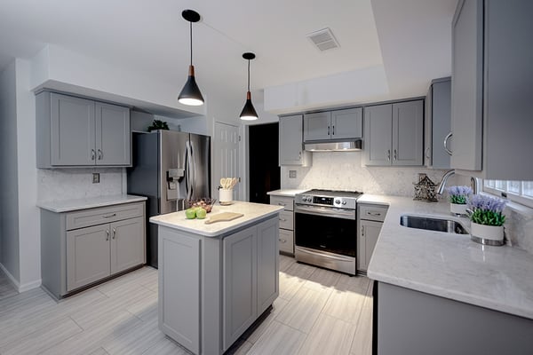 What Colour Goes With Grey Kitchen Units Deluxe House