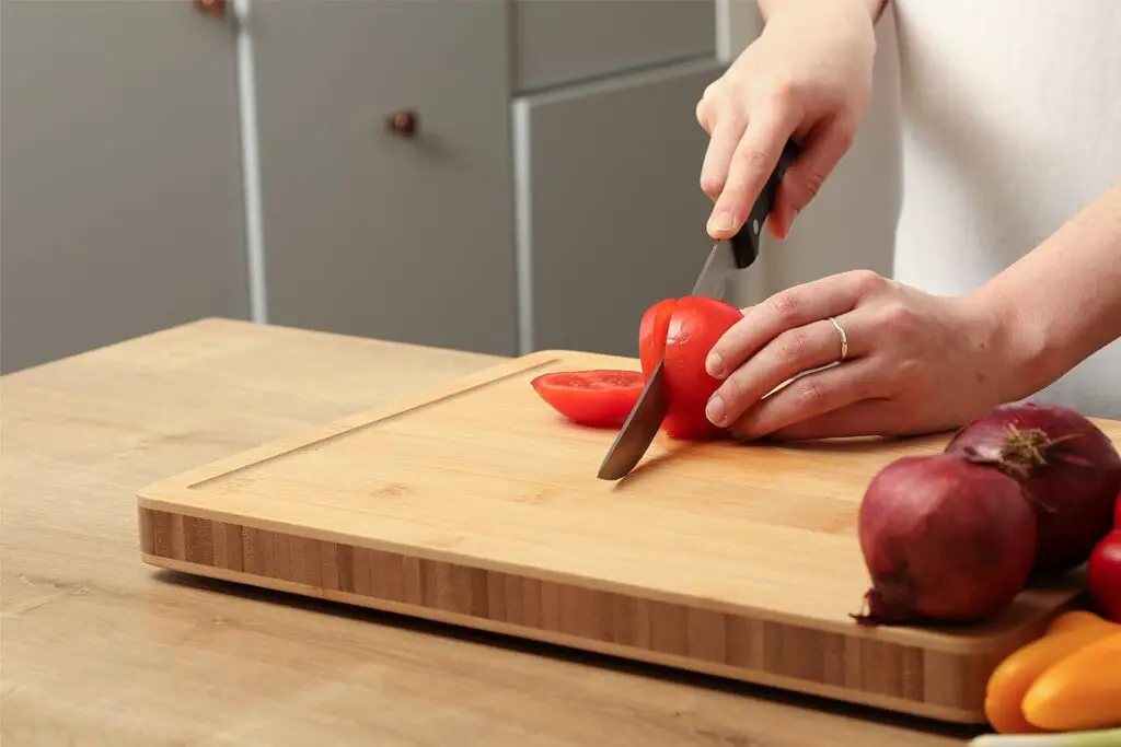 thick wooden chopping boards